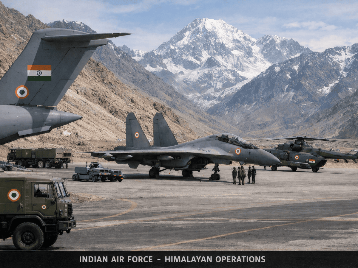 Nyoma Airfield in Ladakh – Operational Status and Strategic&nbsp;Significance